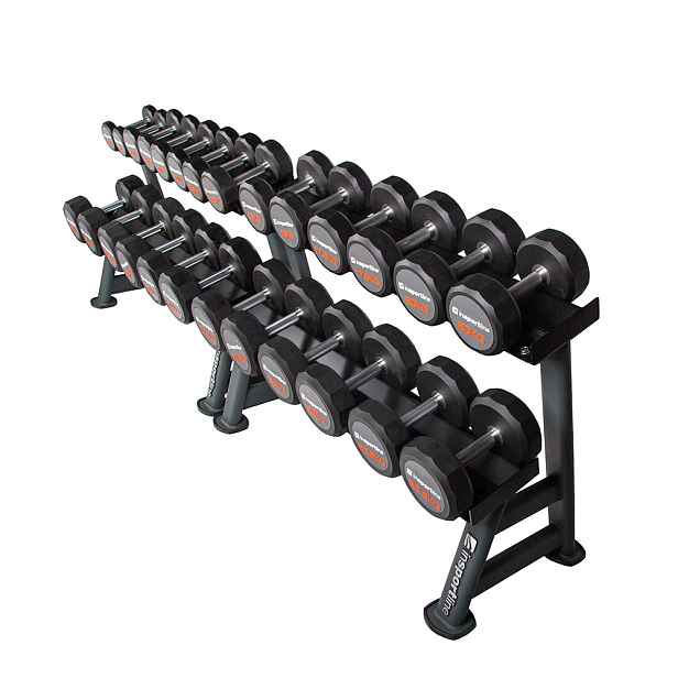 Sada jednoručních činek inSPORTline Profi CPU 2x 5- kg