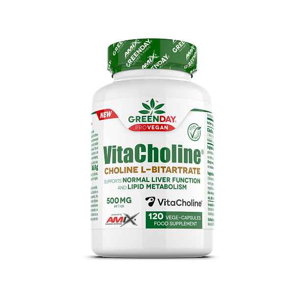 AMIX GreenDay ProVegan Choline Bitartrate VitaCholine , 120cps