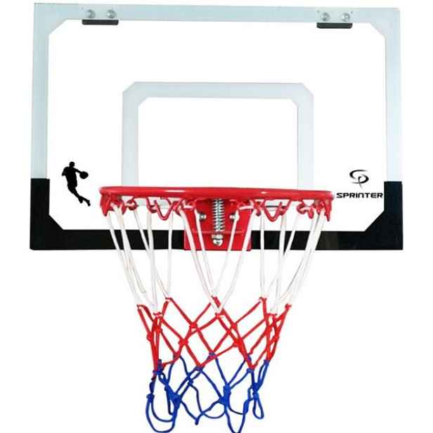 Sprinter MINI 18" Basketbalový koš, transparentní
