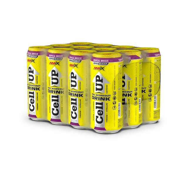 LARGE LIFE LIMITED - Czech Republic branch, organizační složka Amix CellUP PreWorkout Drink , Cherry - Berry, 12x500ml