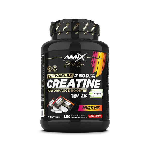 AMIX Line Creatine Creapure 2500mg Chewable Tabs Zero Sugar, 210tbl