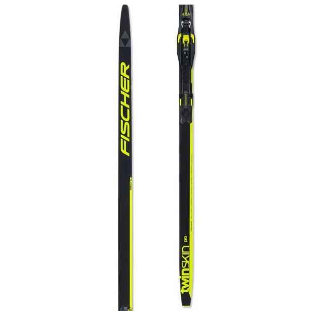 Fischer TWIN SKIN PRO XTRA STIFF SET + BDG CONTROL STEP Běžecké lyže s podporou stoupání skin