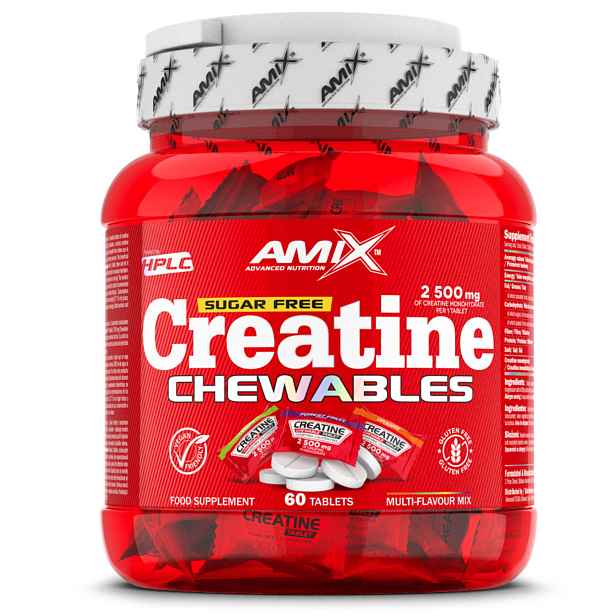 AMIX Creatine Monohydrate - 2500mg žvýkací tablety, 60tbl