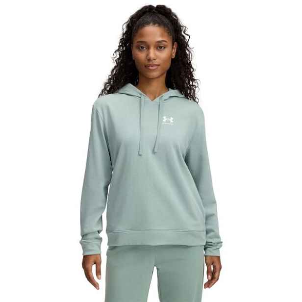 Under Armour RIVAL TERRY HOODIE Dámská mikina