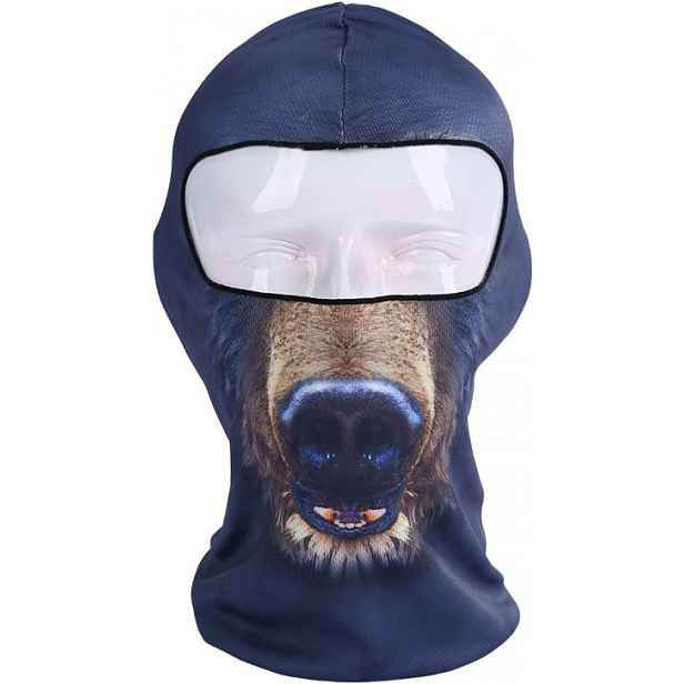 Unisex lyžařská kukla medvěd bb-01