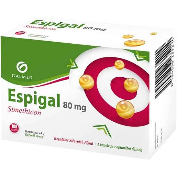 GALMED ESPIGAL 80 MG CPS 100 Trávicí komfort