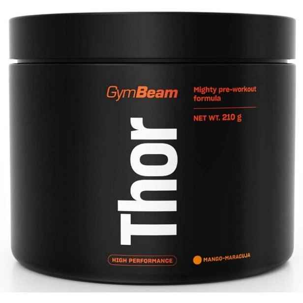 GymBeam THOR 210 G MANGO + MARACUJA Předtréninkový stimulant