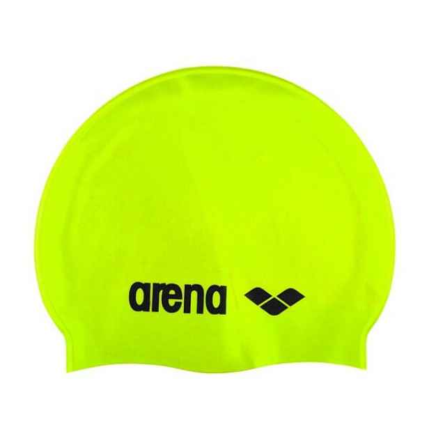 Plavecká čepice Arena Classic Silicone fluo