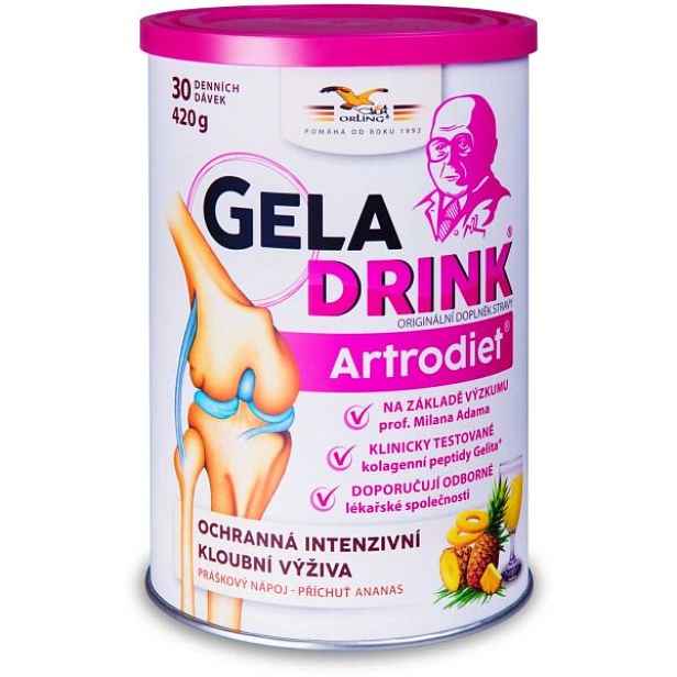 GELADRINK ARTRODIET ANANAS 420 G Intenzivní kloubní výživa , G