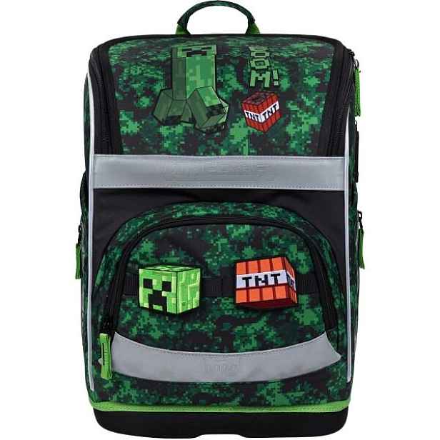 BAAGL ZIPPY PLUS MINECRAFT BOOM Školní aktovka