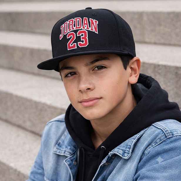 Jersey flatbrim cap 4-7yr