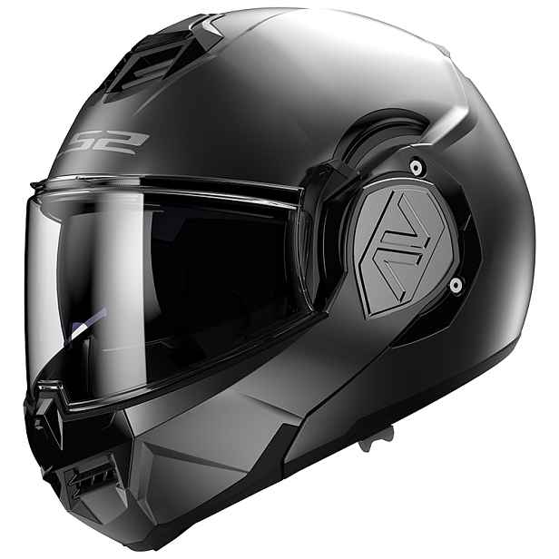 Překlopná moto přilba LS2 FF906 Advant Solid Matt Titanium P/J (53-54)