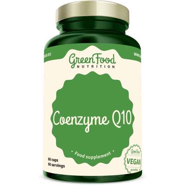 GREENFOOD COENZYME Q10 60CPS Doplněk stravy