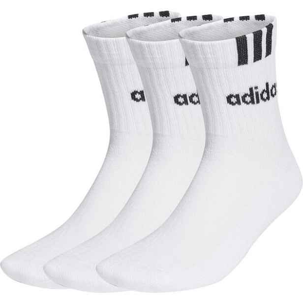 adidas 3-STRIPES LINEAR 3P Ponožky
