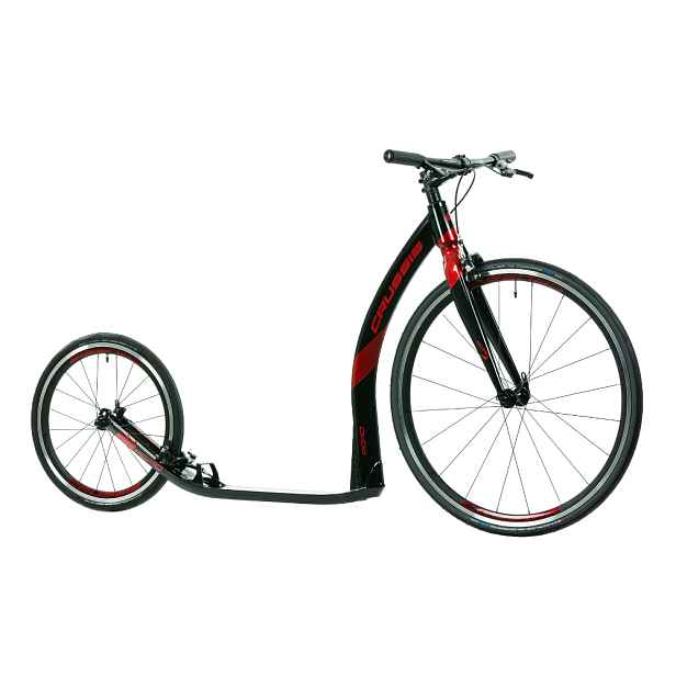 Koloběžka Crussis ROAD 4.2-2 černo- 28"/20"