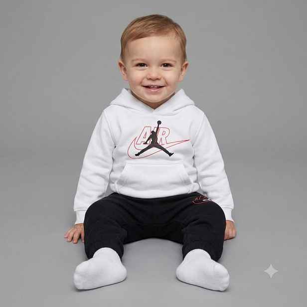 Jordan jm swoosh flc po set 12m