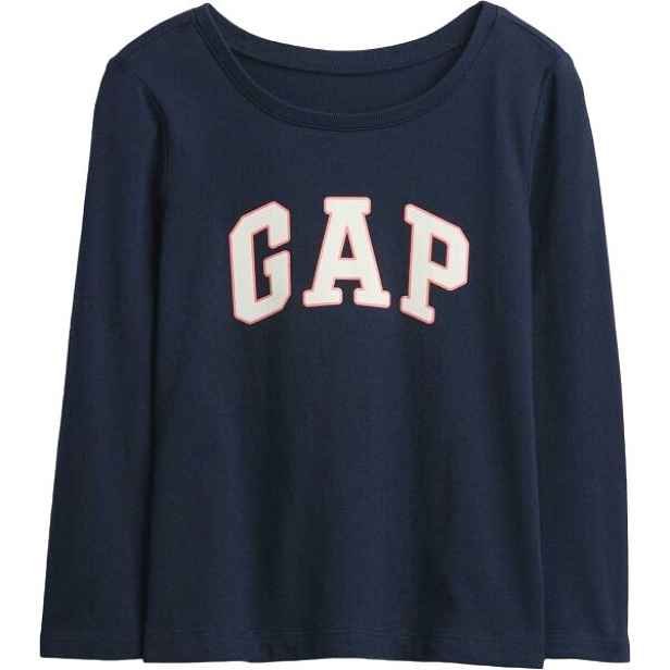 GAP V-FRCH LS LOGO TEE Dětské tričko , velikost 2Y