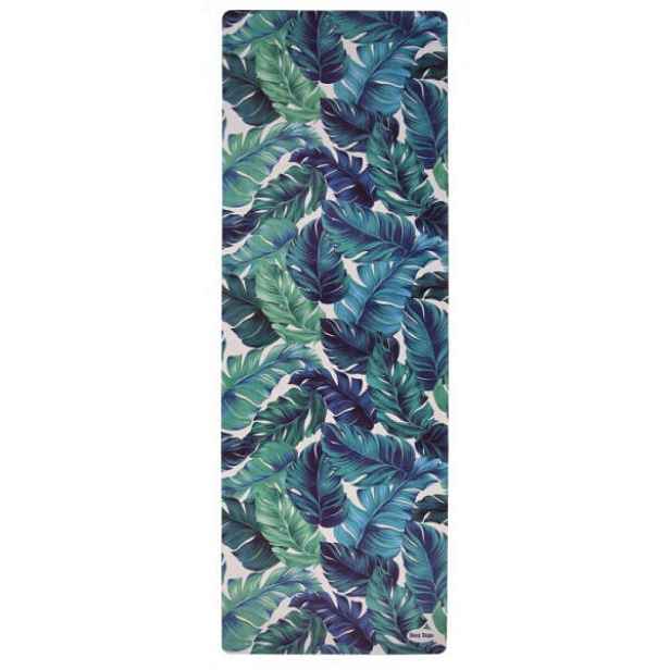 SHARP SHAPE MICROFIBRE TRAVEL MAT LEAVES Jogamatka