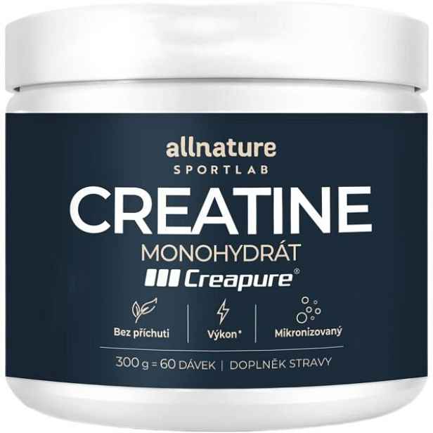 ALLNATURE SPORTLAB CREATINE CREAPURE 300 G Kreatinový doplněk , G