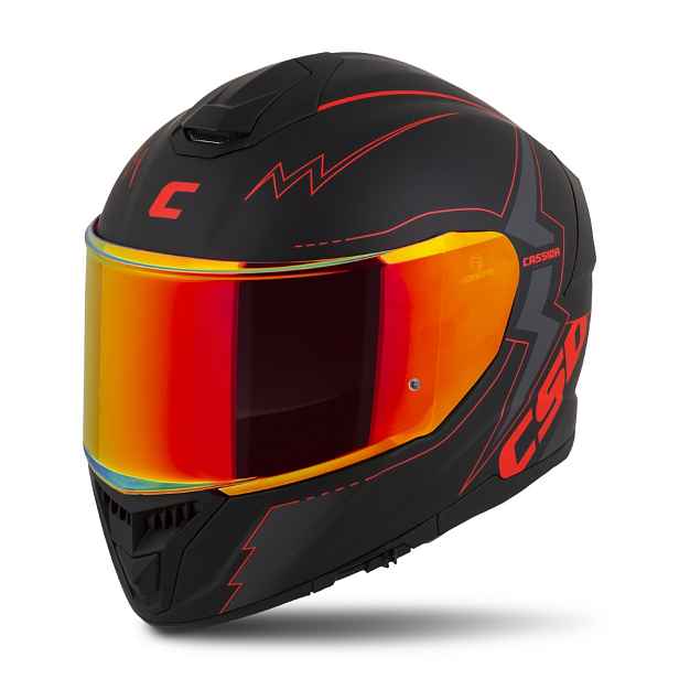 Moto přilba Cassida Integral GT 2.1 Flash matná/metalická / (53-54)