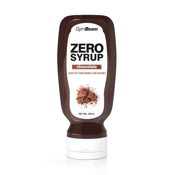 GymBeam ZERO SIRUP čokoláda