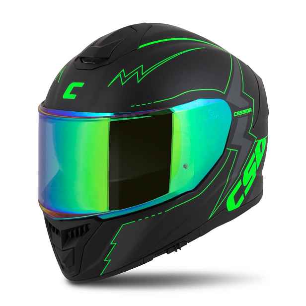 Moto přilba Cassida Integral GT 2.1 Flash matná/ fluo/ (53-54)