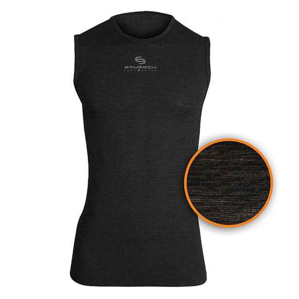 Unisex tílko Brubeck Multifunctional Base Layer 3D Graphite