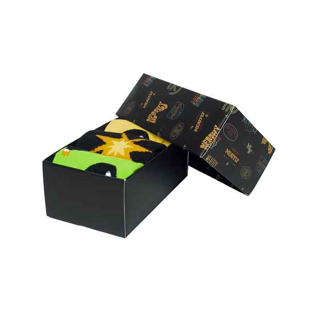 Pánské ponožky meatfly bomb triple pack dárkové balení s/m