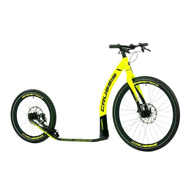 Koloběžka Crussis Cobra Sport 4.2-1 zeleno- 26"/20"