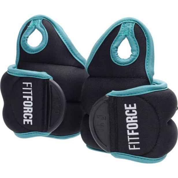 Fitforce WRIST WEIGHT 2 x 1 KG Zátěž na ruce