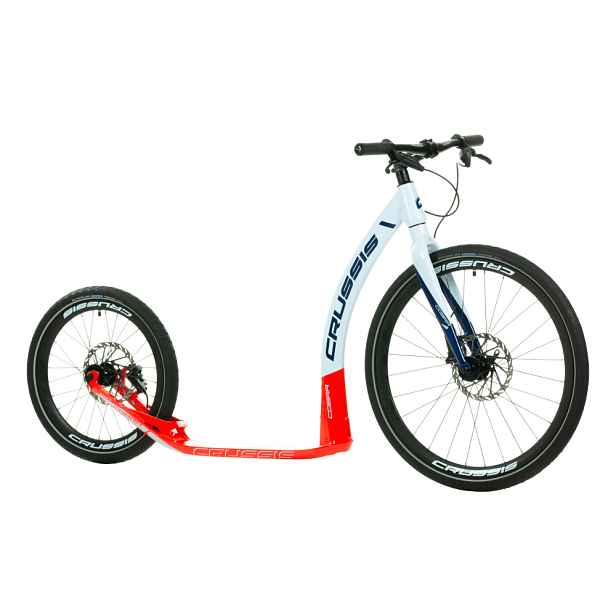 Koloběžka Crussis Cobra Sport 4.2-4 bílo- 26"/20"