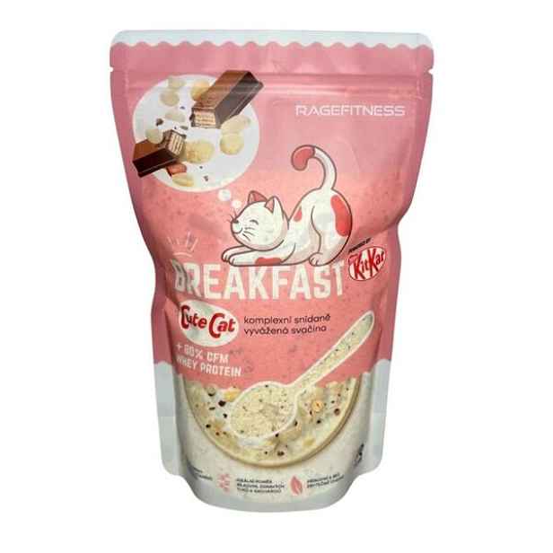 RAGEFITNESS BREAKFAST 600 G CUTE CAT Instantní kaše , G