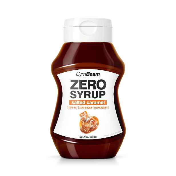 GymBeam ZERO SIRUP slaný karamel