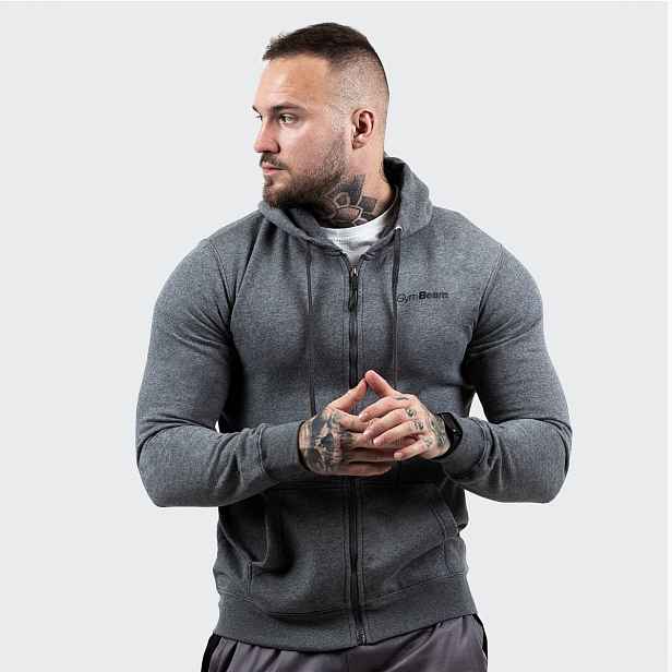 GymBeam Mikina Zipper Hoodie