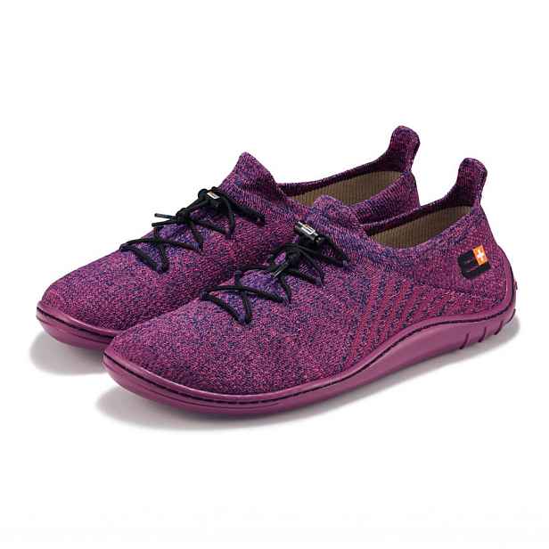Dámské barefoot boty Brubeck Merino Fuchsia