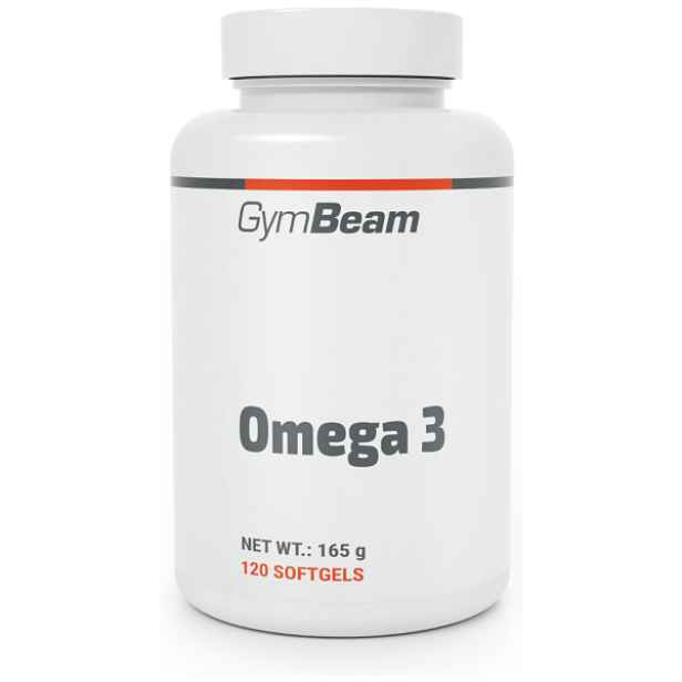 GymBeam OMEGA 3 - 120 CAPS Zdravý tuk