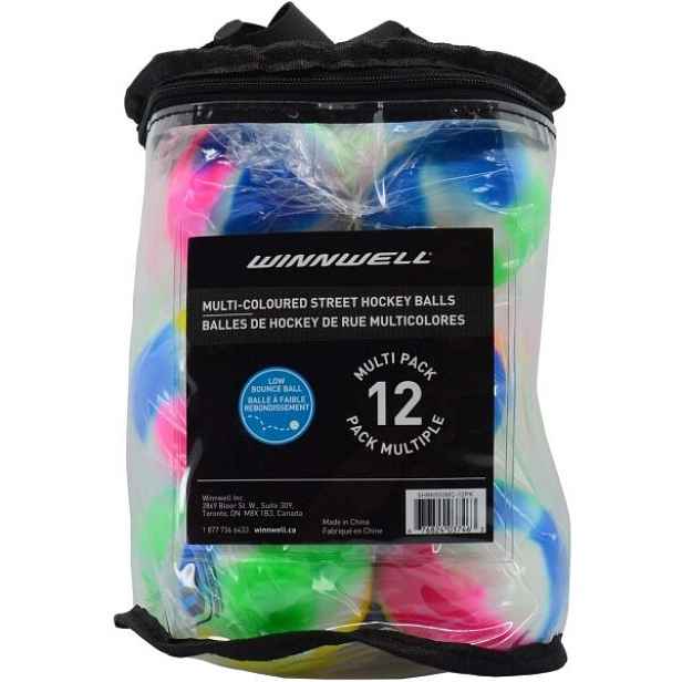 WINNWELL BALÓNEK Hokejbalový míček, mix