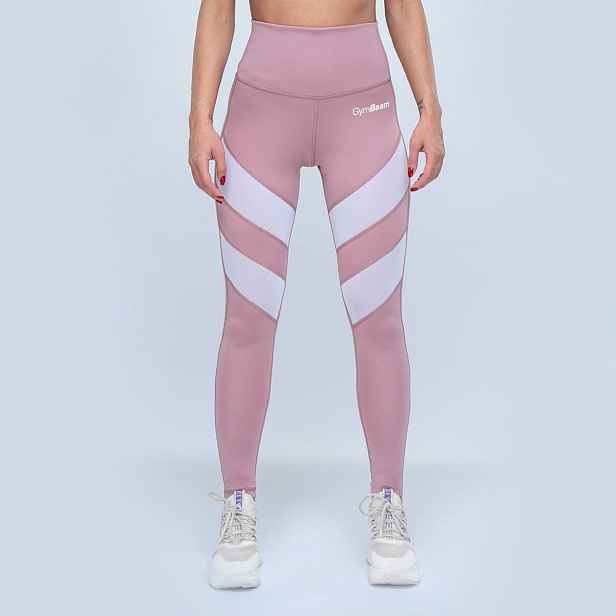 GymBeam Dámské legíny Fave Dusty Rose