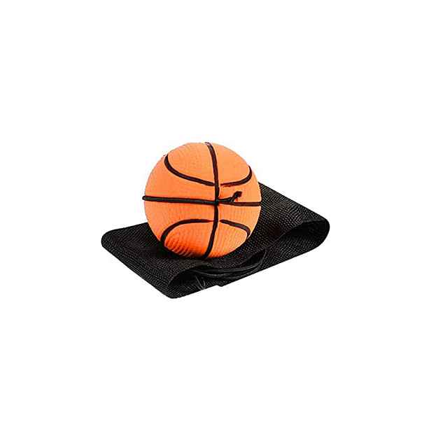 Basketball Wrist míček na gumě, 1 ks