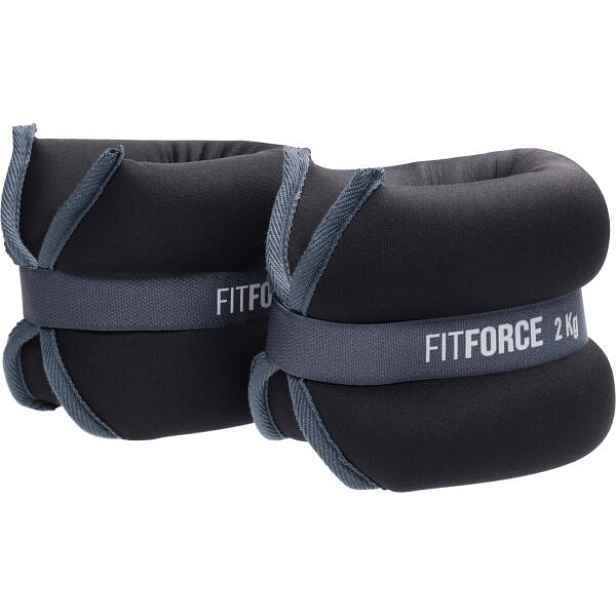 Fitforce ANKLE 2 x 2,0 KG Závaží na kotníky