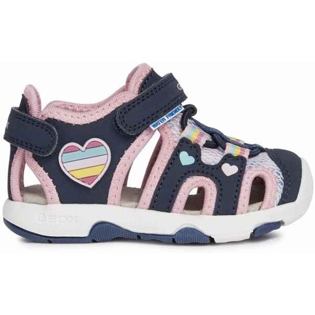 Geox B SANDAL MULTY GIRL 24-27 EU Dětské sandály