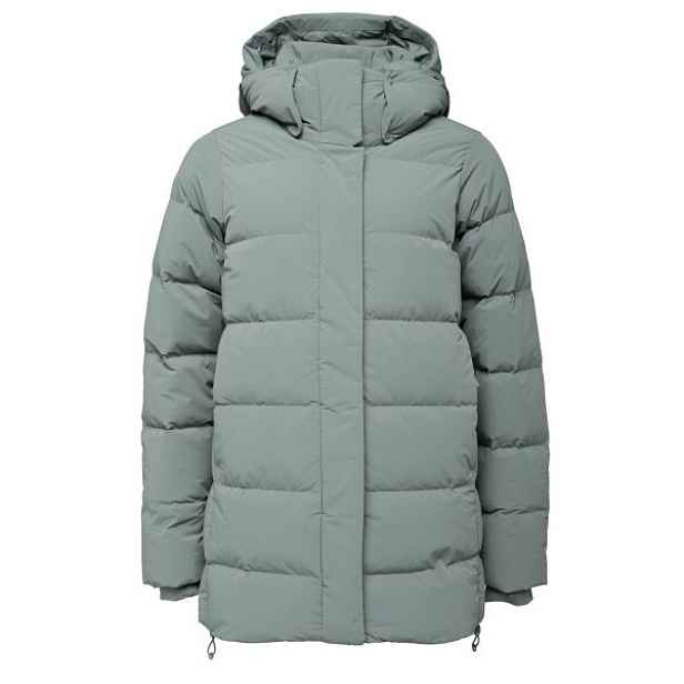 Columbia AMAZE PUFF MID HOODED JACKET Dámská péřová bunda