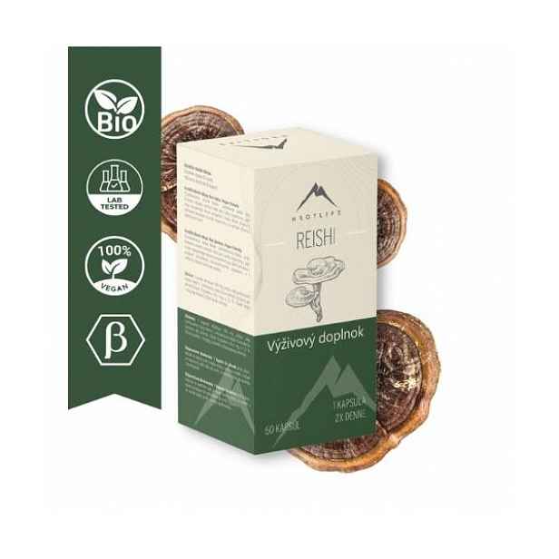 HROTLIFE REISHI 60 KAPSLÍ Podpora imunity