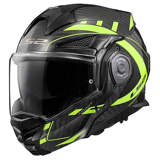 Překlopná moto přilba LS2 FF901 Advant X Carbon Future H-V P/J (53-54)