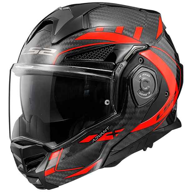 Překlopná moto přilba LS2 FF901 Advant X Carbon Future Gl P/J (51-52)