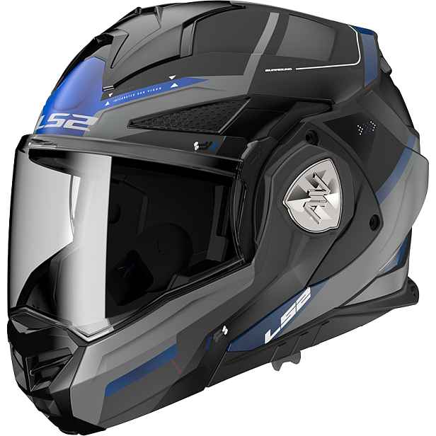 Překlopná moto přilba LS2 FF901 Advant X Spectrum Titanium P/J (63-64)