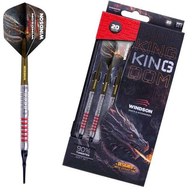 Windson KINGDOM 20 G Set wolframových šipek soft