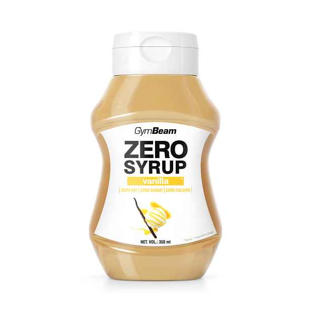 GymBeam ZERO SIRUP vanilka