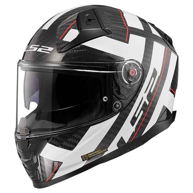 Moto přilba LS2 FF811 Vector II Carbon Strong Gl. (51-52)