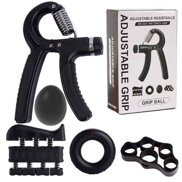 Grip 5 sada na posilování rukou , 1 sada